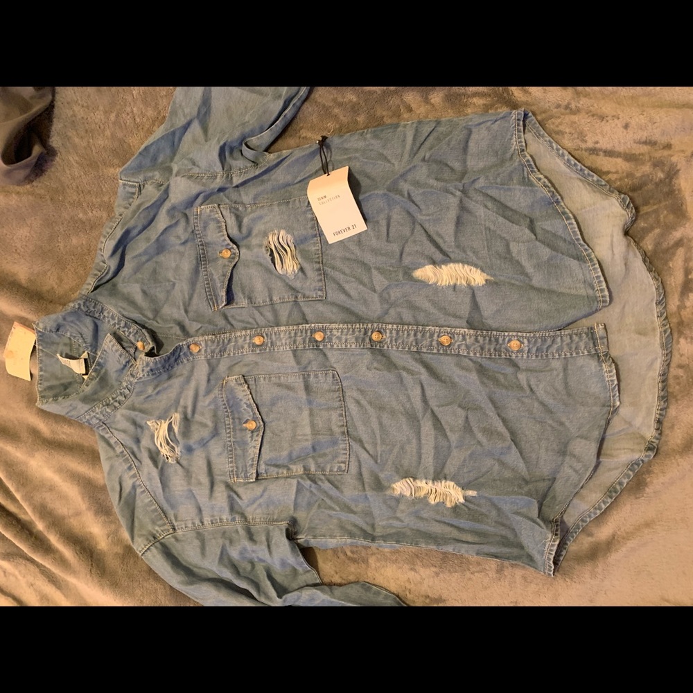 Denim long sleeves